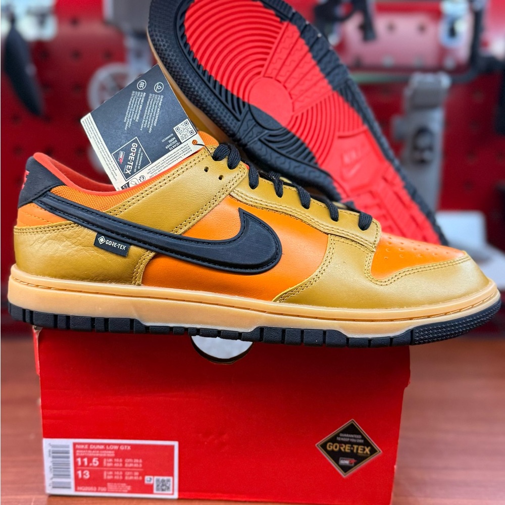 Nike Dunk Low Gore-Tex wheat ceramic 11.5